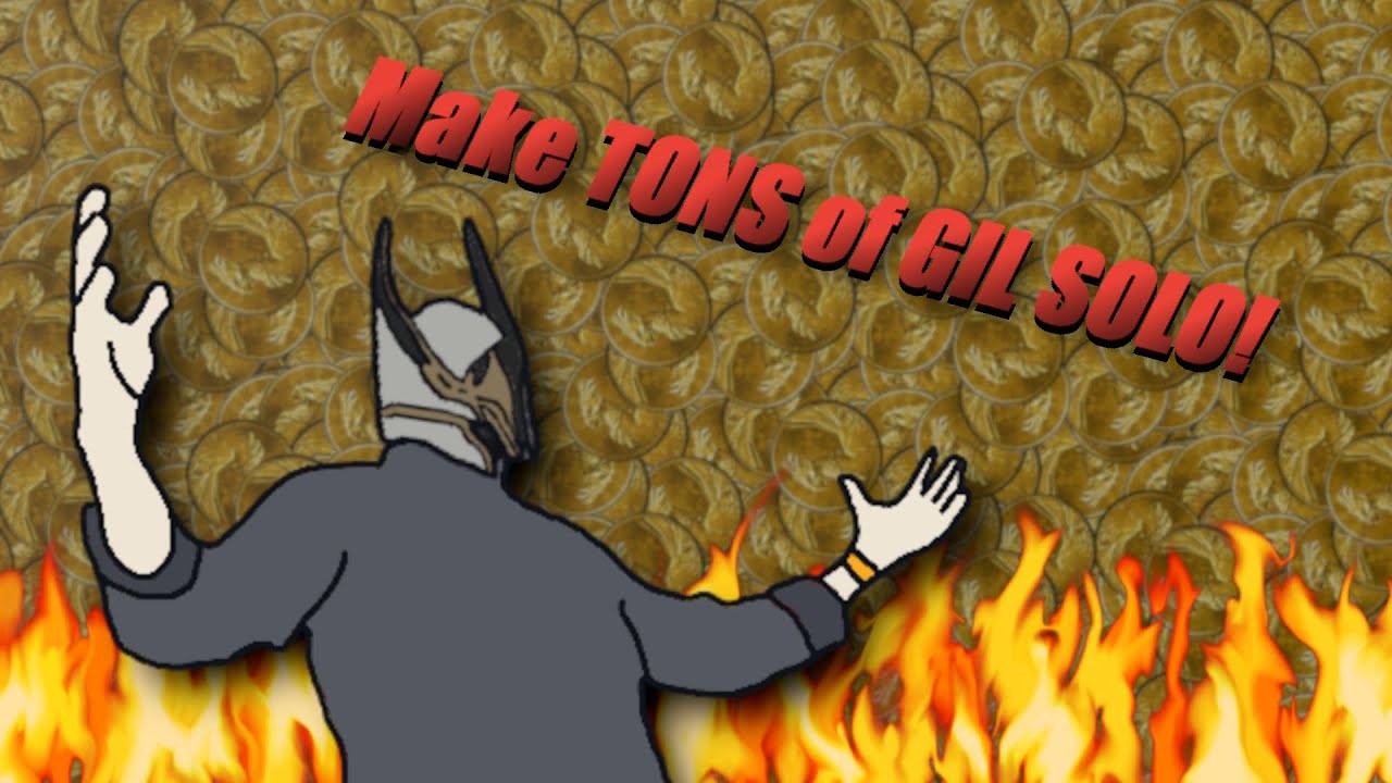 How to Make a TON of Gil Soloing Treasure Dungeons In FFXIV