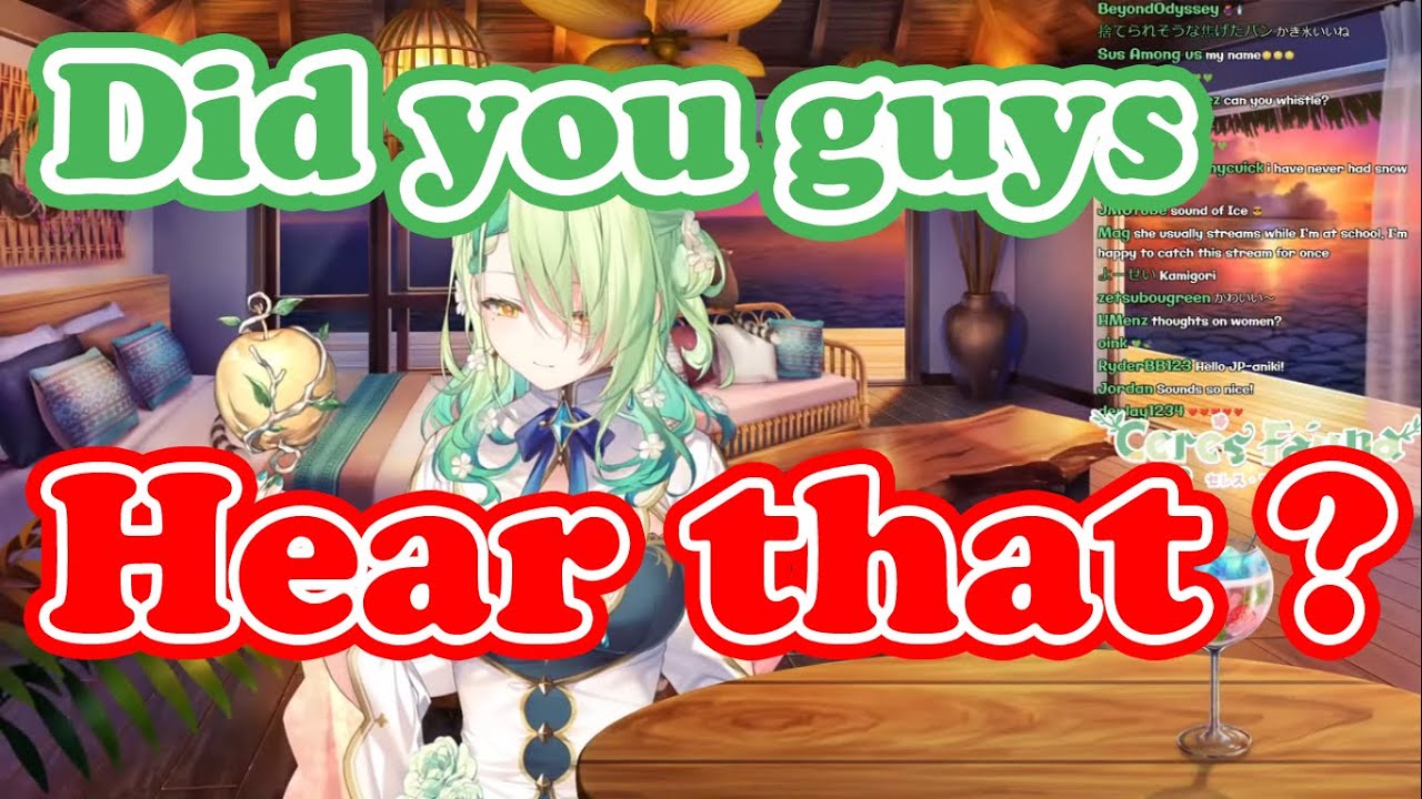 [ENG SUB/Hololive] Ceres Fauna - Blessed sound