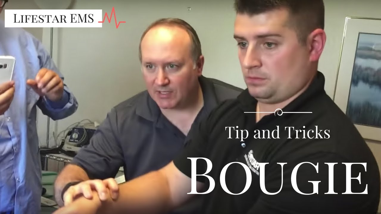 Lifestar EMS: Jim DuCanto, M.D. teaching us tricks with the bougie!