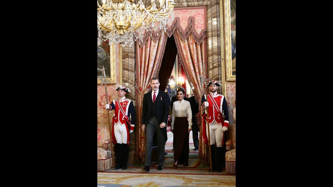 SS.MM. los Reyes ofrecen la tradicional recepción al Cuerpo Diplomático acreditado en España