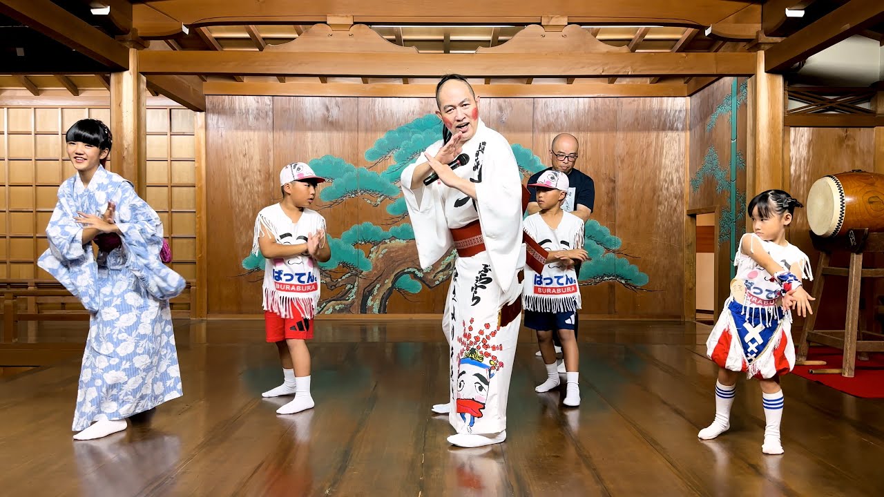 【踊ってみた】ばってん音頭を本人とばってん&times;キッズが踊ってみた