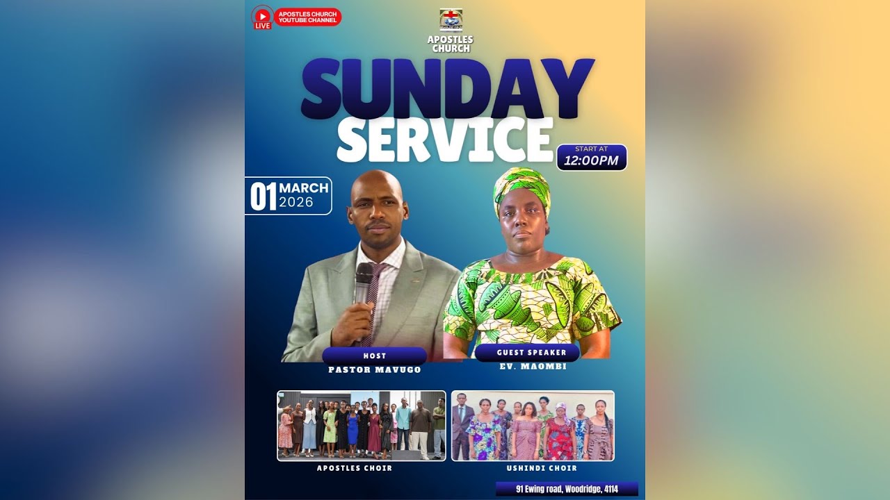 Sunday service with ev. maombi