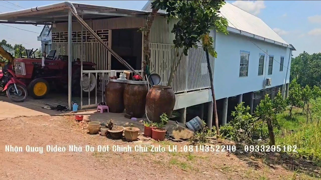 TẬP 4471:Bán Nhà Vườn Có Thổ Cư,Cặp Viwe Sông Đẹp Mát Mẻ,Đường xe Ôtô
