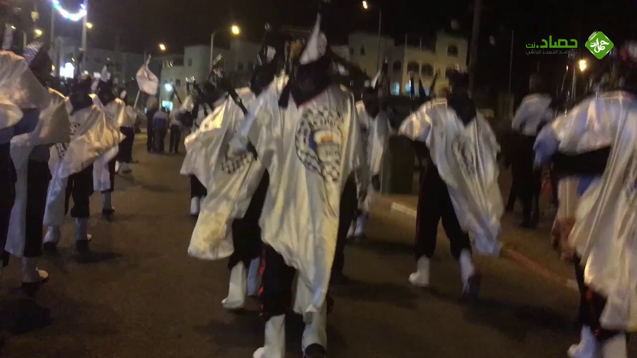 كشافة هلال القدس تجوب شوارع سخنين-بمبادرة موقع حصاد نت