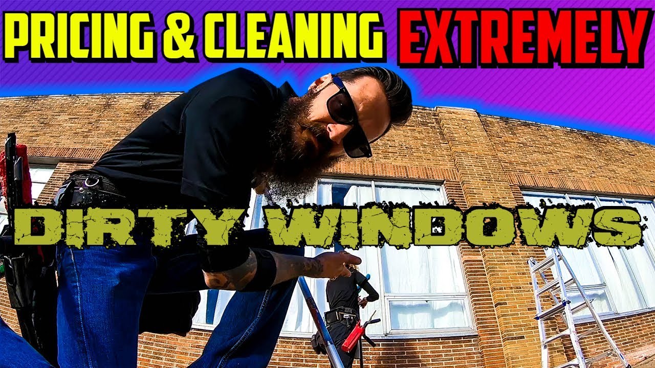 Pricing & Cleaning Extremely Dirty Windows | Kansas City MO