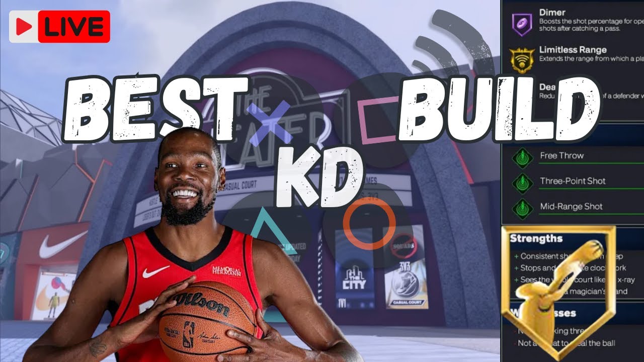 🔴LIVE - THE BEST KD BUILD IN NBA 2k26!!!