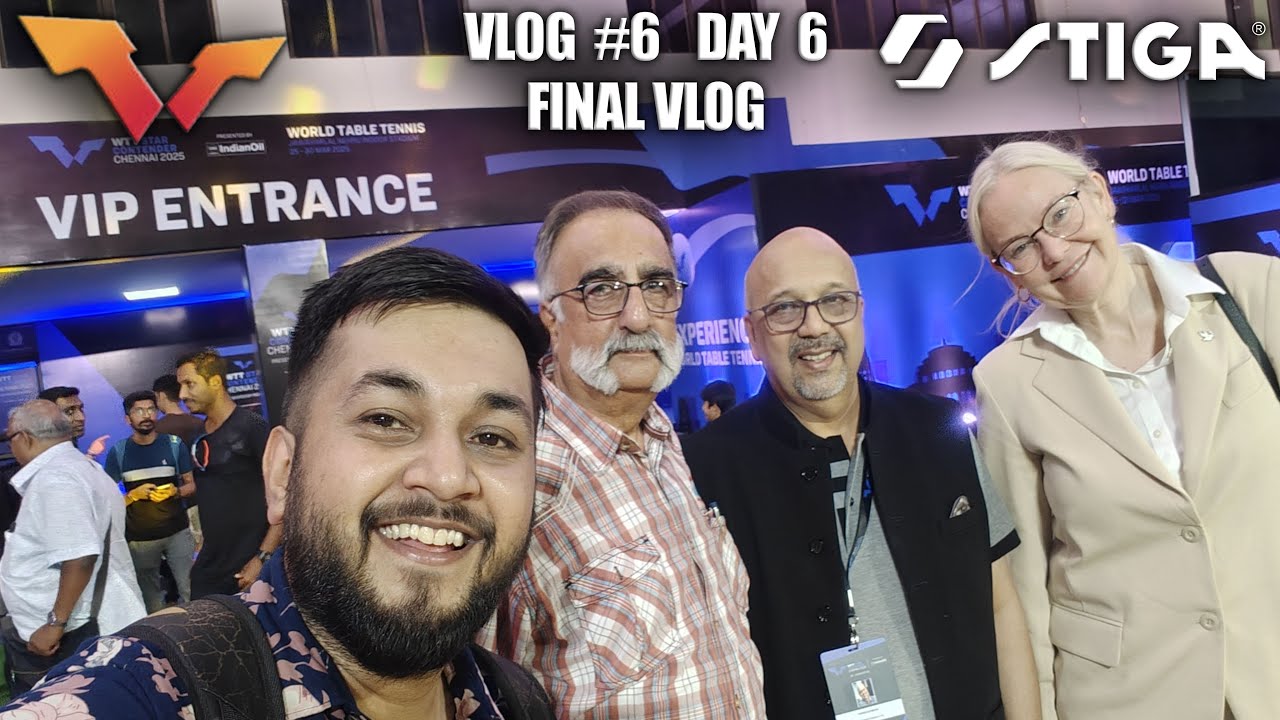 WTT Star Contender Chennai | Vlog 6