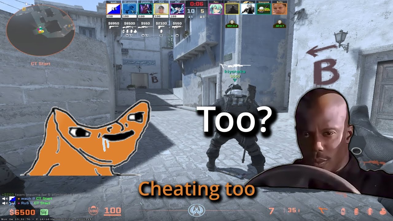 CS2 Но у меня низкий IQ, я ярый охотник