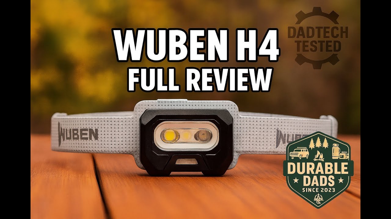 Wuben H4 Headlamp Review — Real Dad Field Test (Is It Worth It?)