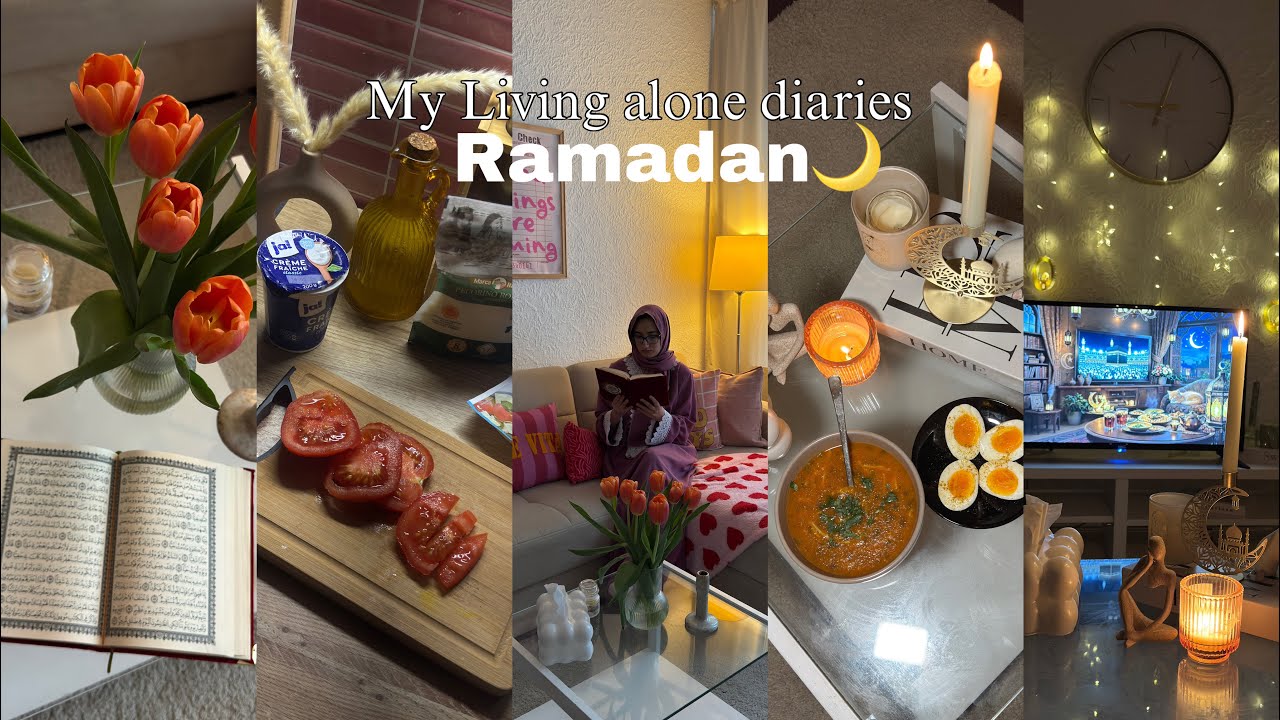 Living alone Diaries 🌙 Ramadan Edition✨ رمضان فالغربة🇩🇪