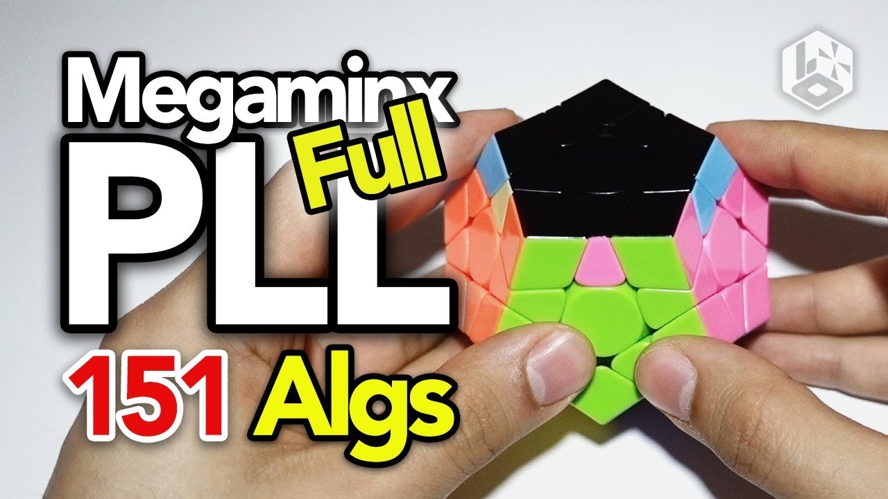 Megaminx Full PLL | All 151 Algorithms!