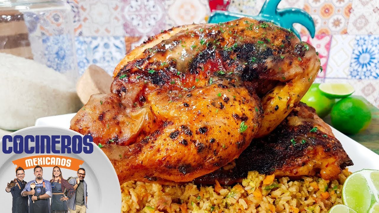 Receta: Pollo al limón sobre arroz frito | Cocineros Mexicanos