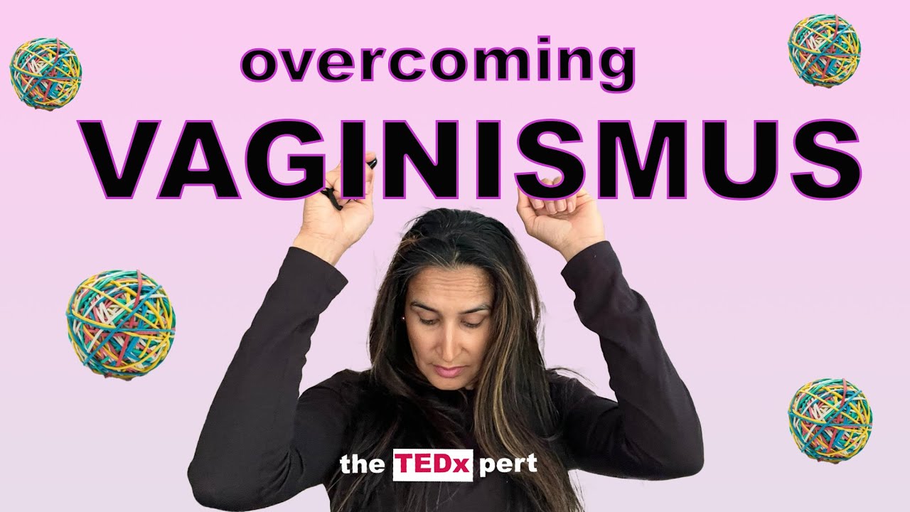 Vaginismus- spasming of vagina muscles!