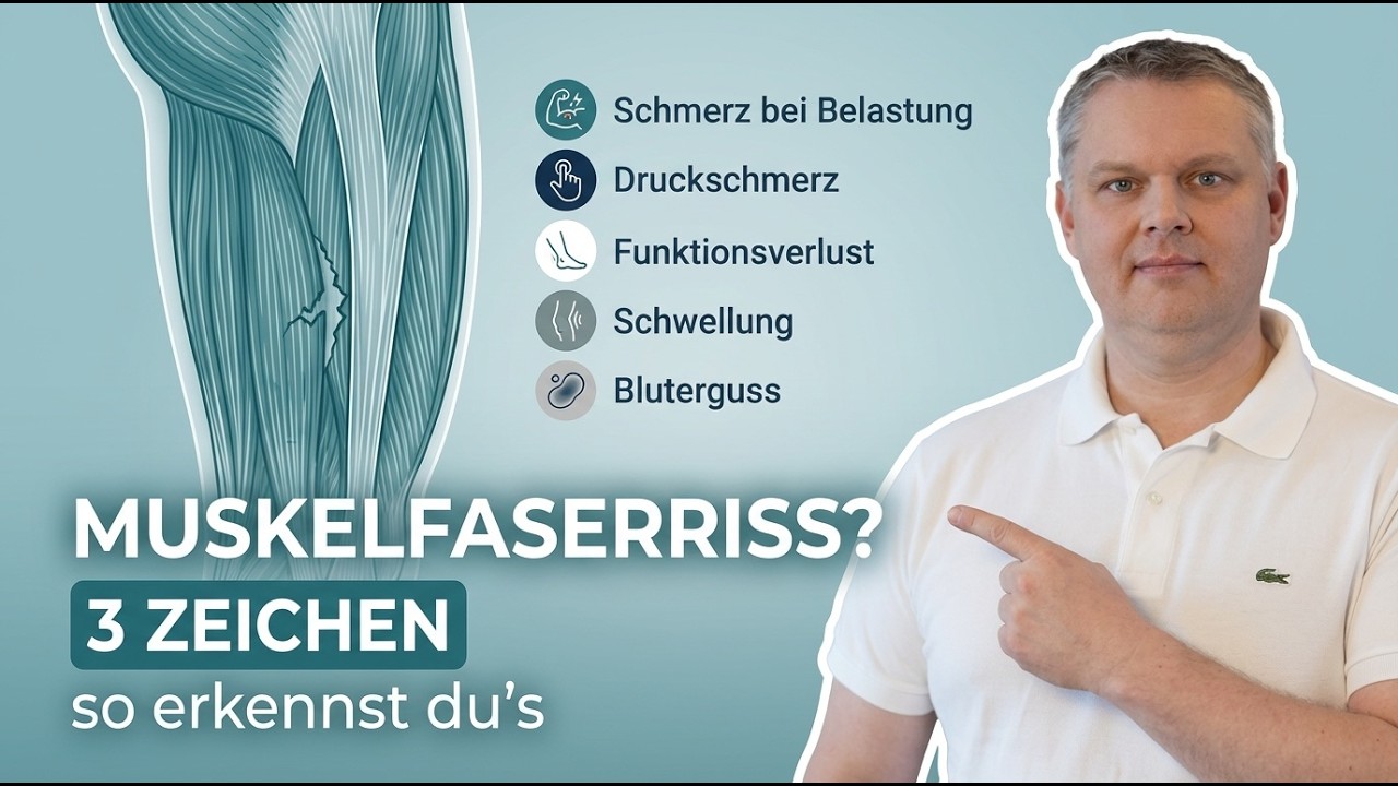 Fu&szlig;ballspecial: Woran Du einen Muskelfaserriss erkennst - was Du dann tun solltest