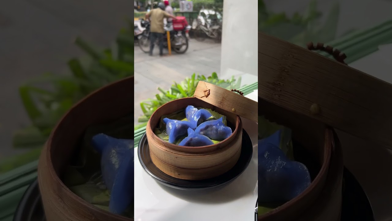 Dimsum💙🥟. #dimsum #dumplings #momos #korean #koreanfood