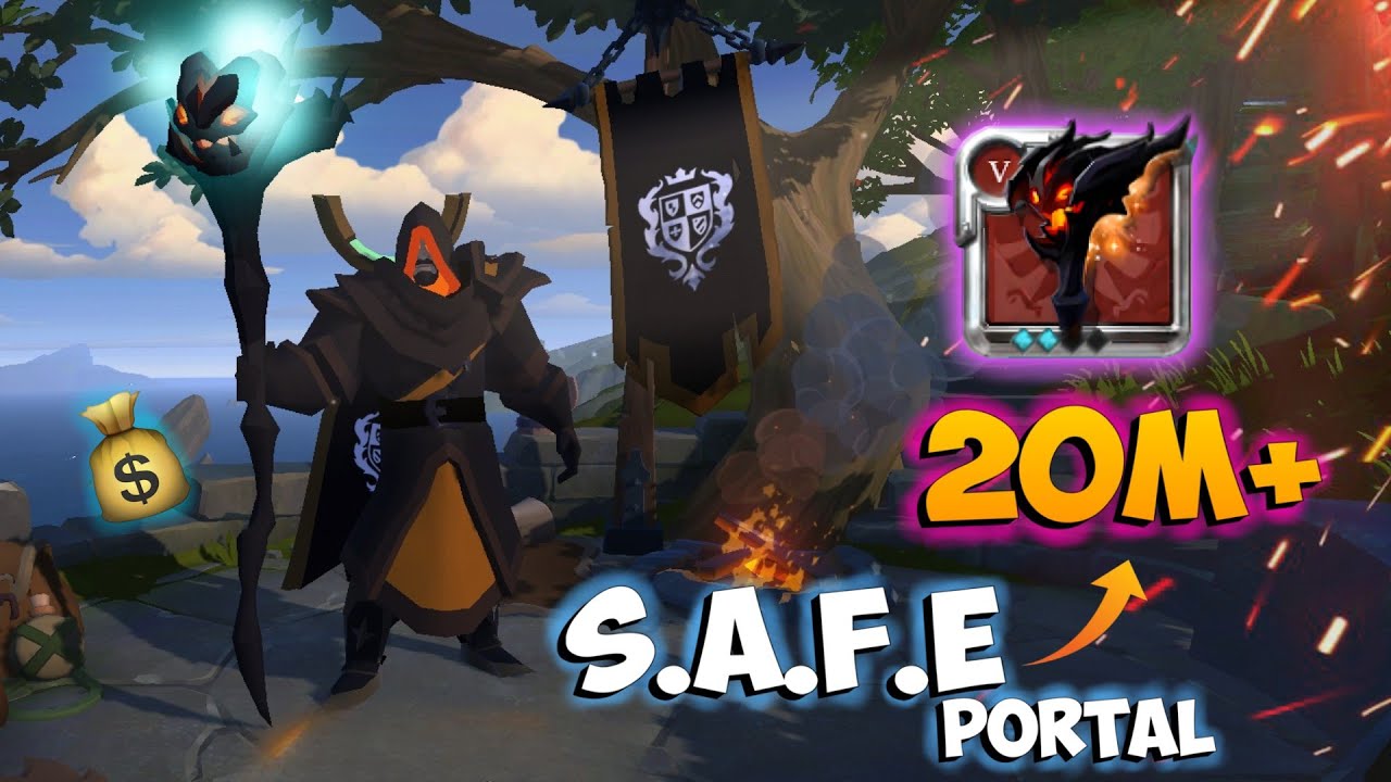 Used This PvP And PvE Expert Hellspawn In S.A.F.E Portal in Albion Online