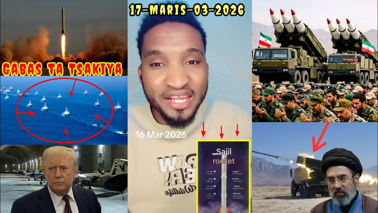 17-Maris-03-2026 Gaɓar🛥️Tekun🇮🇷 hurumuz🇺🇸 #Labarai #short