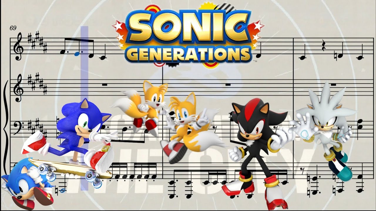 Sonic Generations - City Escape (Blue Blur RMX) [Piano Recreation] 200 Subscribers Special (2/2) 🎉