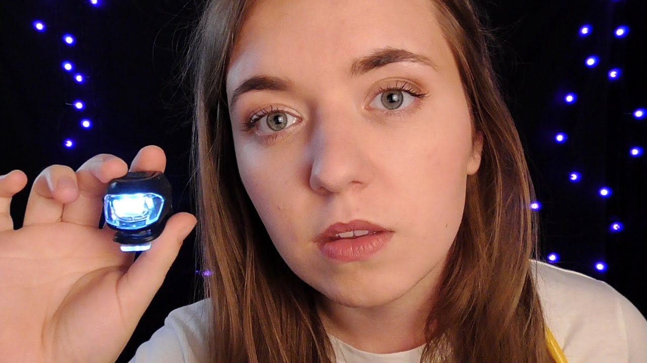 ASMR CZ| Vyšetření hlavových nervů | Doktor roleplay (cranial nerve exam)