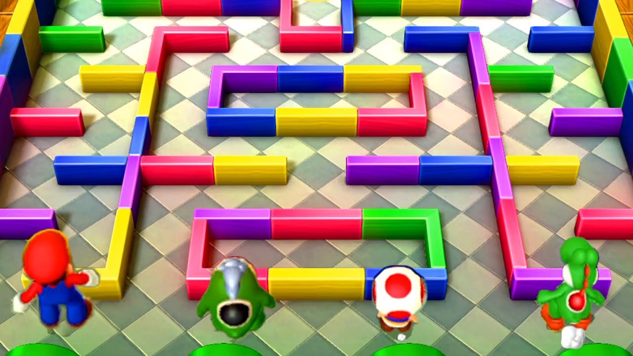 Mario Party 10 - Mario Vs Little Friends Minigames