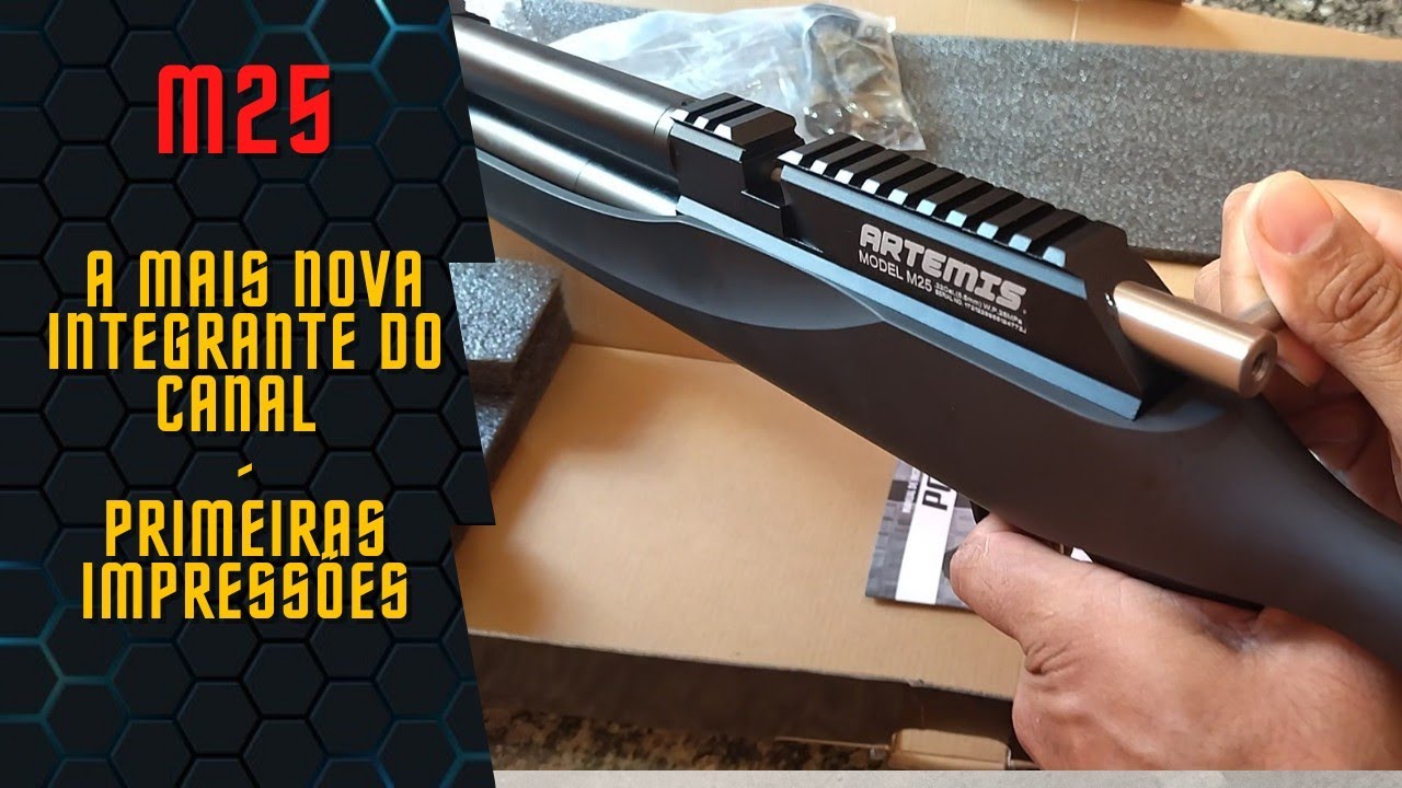 Artemis M25 - A mais nova integrante do canal - Primeiras impressões