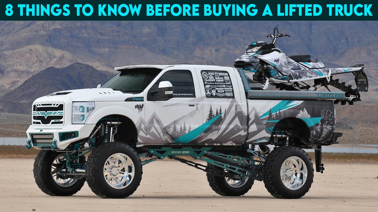 8 Things to Know Before Buying A Lifted Truck