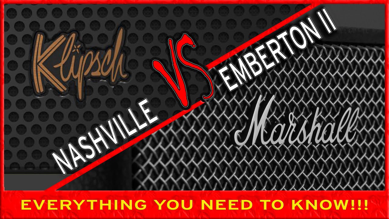 Klipsch Nashville VS Marshall Emberton II - Epic Battle of the Compact Portable!