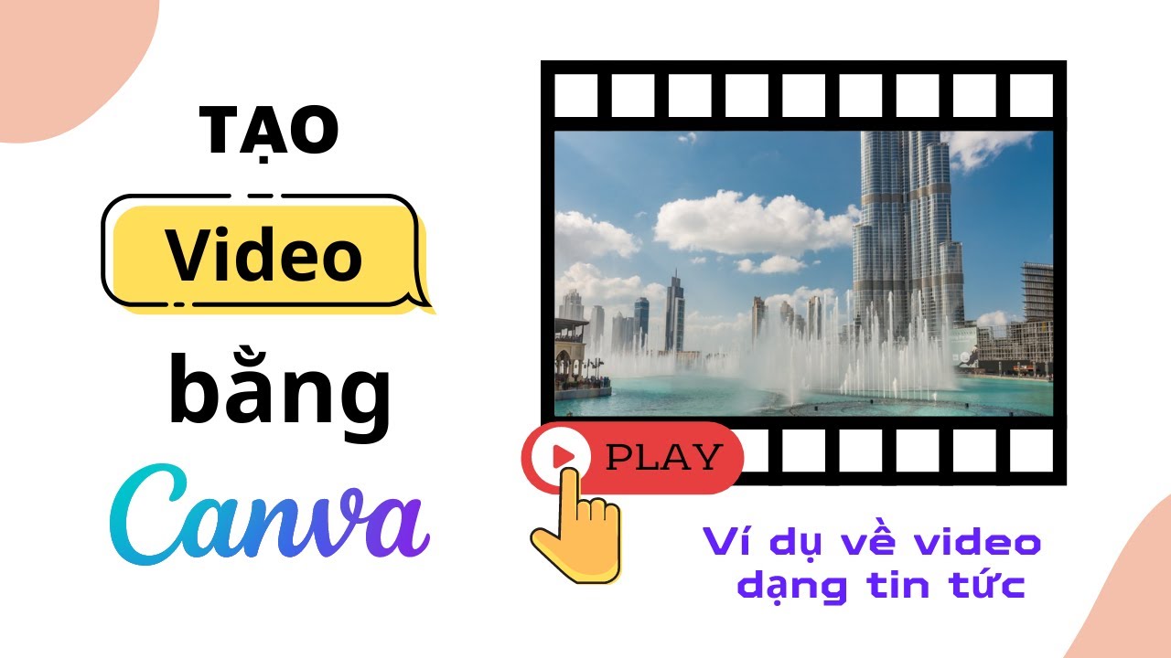 Cách làm video tin tức trên Canva