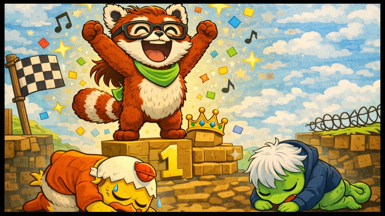 HALElujah #076 Lellek der Meister. 🦝 Ultimate Chicken Horse