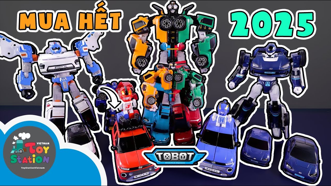 Mua hết TOBOT mới nhất 2025 đập hộp và review ToyStation 1004
