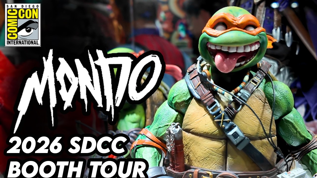 MONDO Booth Tour at San Diego Comic Con 2026! Exclusive Collectibles, Posters & More!