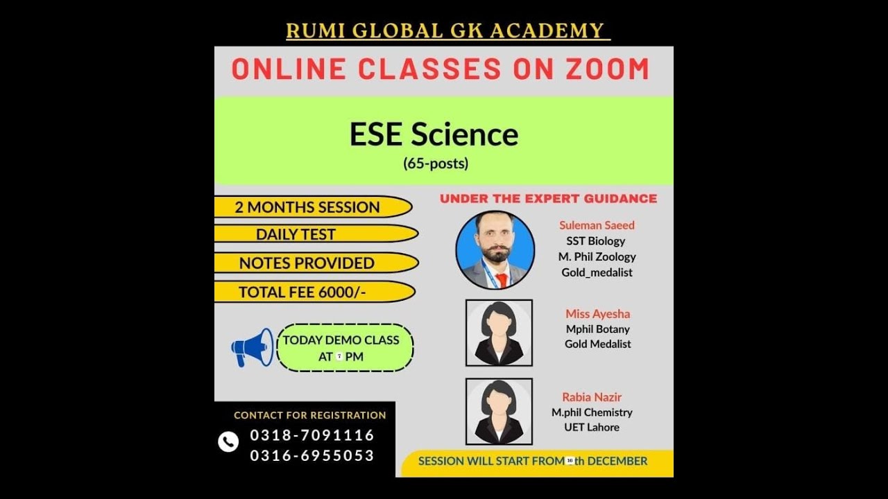 ESE Science Chemistry Class 1 (Part B)