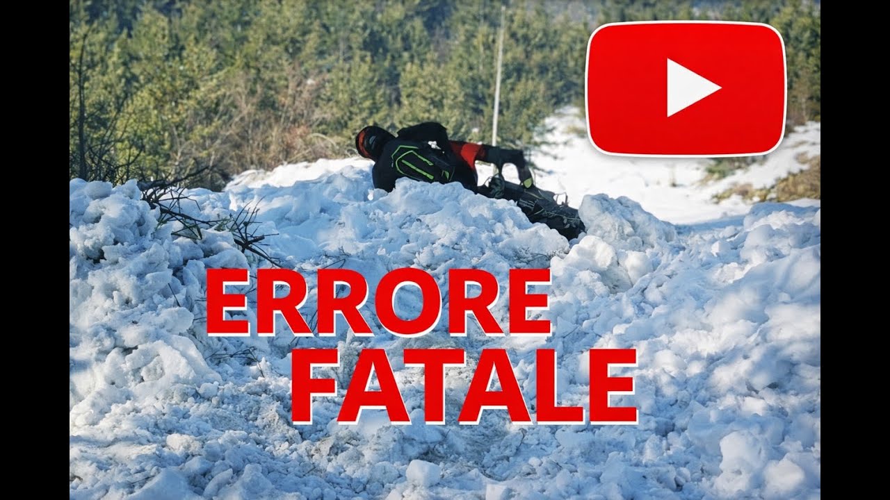 ❄️ ERRORE FATALE - ENDURO SULLA NEVE❄️