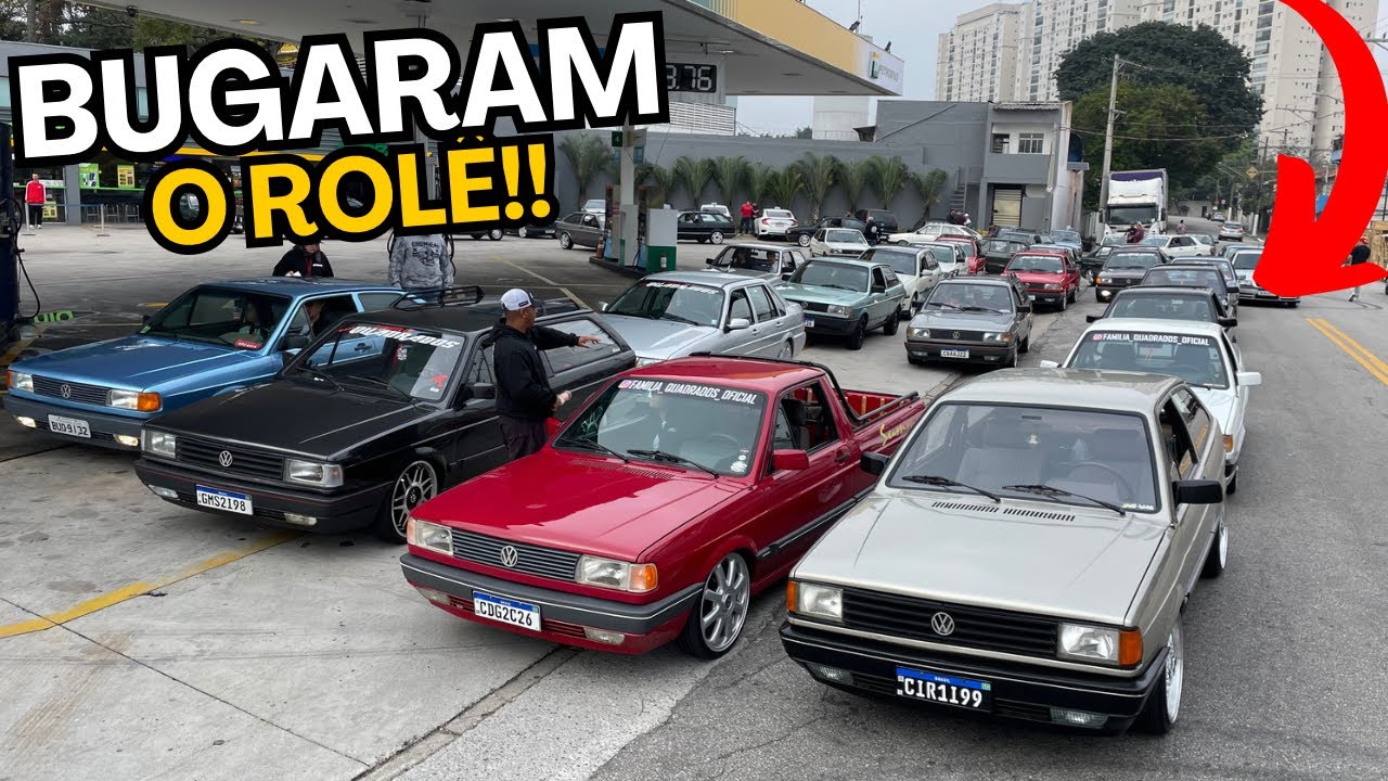 ELES TRAVARAM O POSTO DE TANTO QUADRADOS QUE LEVARAM + DE 70!!! ROLÊ COM A FAMILÍA QUADRADOS!!!