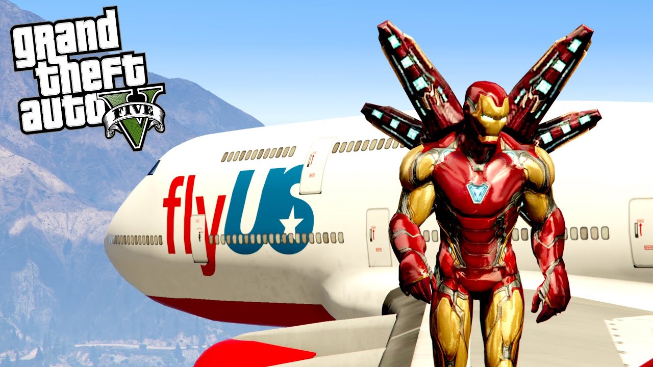 IRON MAN MOD 2020 w GTA V SINGLEPLAYER - "NAJLEPSZE PŁATNE MODY DO GRY - TEST" 