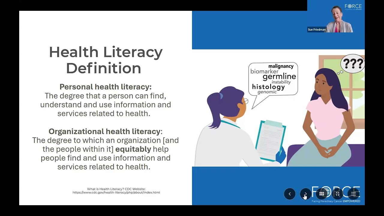 Finding Reliable Health Information Online | Webinar with Dr. Sue Friedman from FORCE