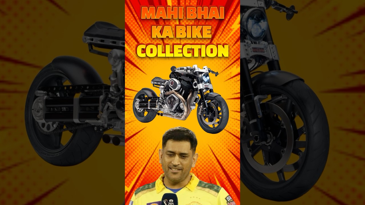 Mahi Bhai Ka Bike Collection 😱| Itni Sari Bikes 🫡| #msdhoni #mahibhai #csk #bikes #chasingwheels