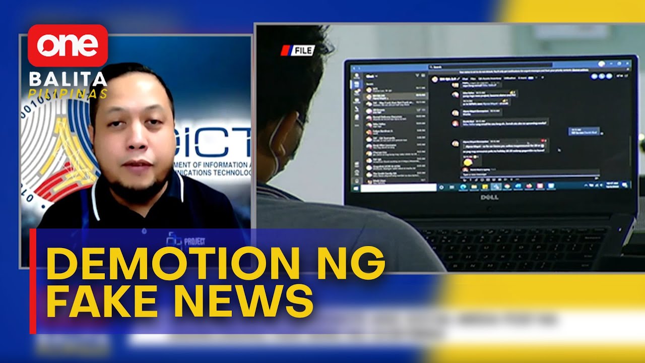 Meta, pumayag na i-demote ang fake news posts | One Balita Pilipinas