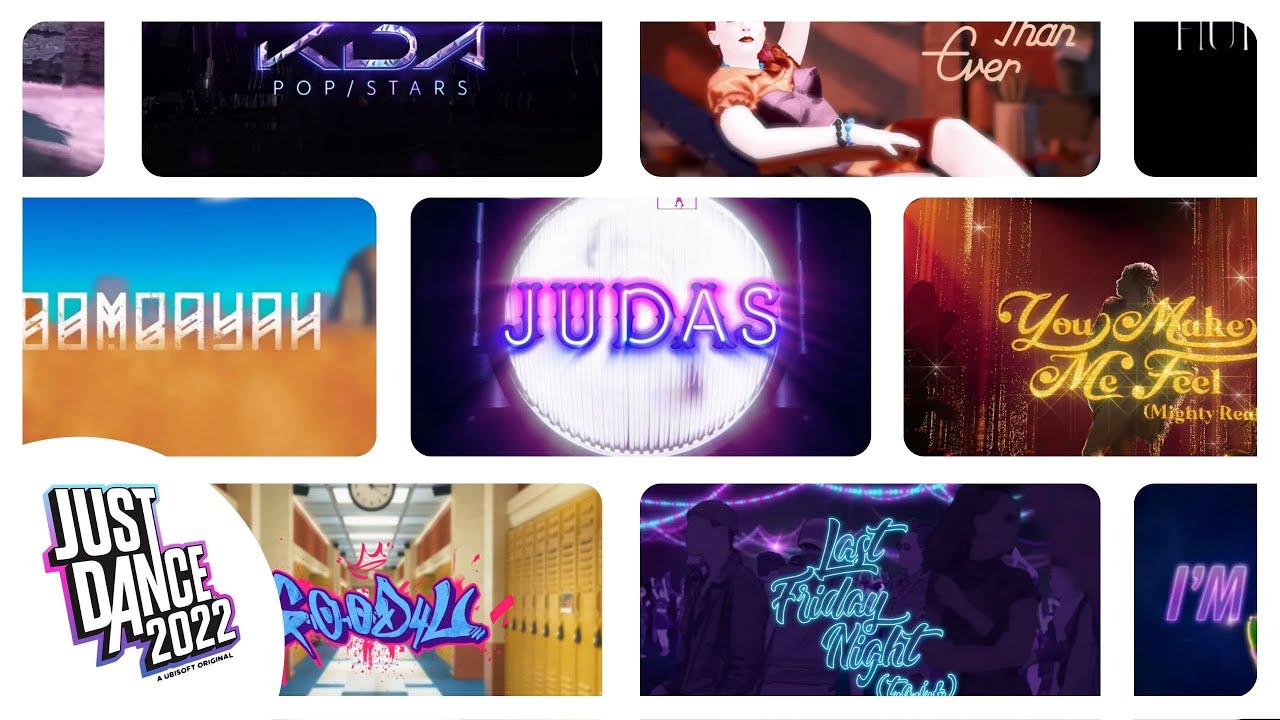 JUST DANCE 2022 | ALL TITLE ENTRIES