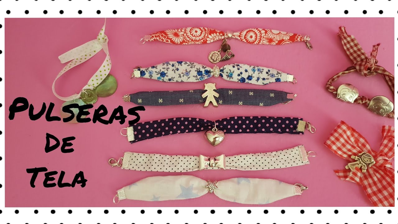 Pulseras de tela
