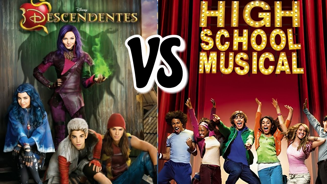 DESCENDENTES VS HIGH SCHOOL MUSICAL - DUELO DE MÚSICA  QUAL É O SEU PREFERIDO?