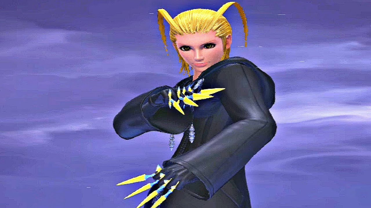 KINGDOM HEARTS 3 ReMind DLC - Data Larxene Boss Fight (1080p 60fps)