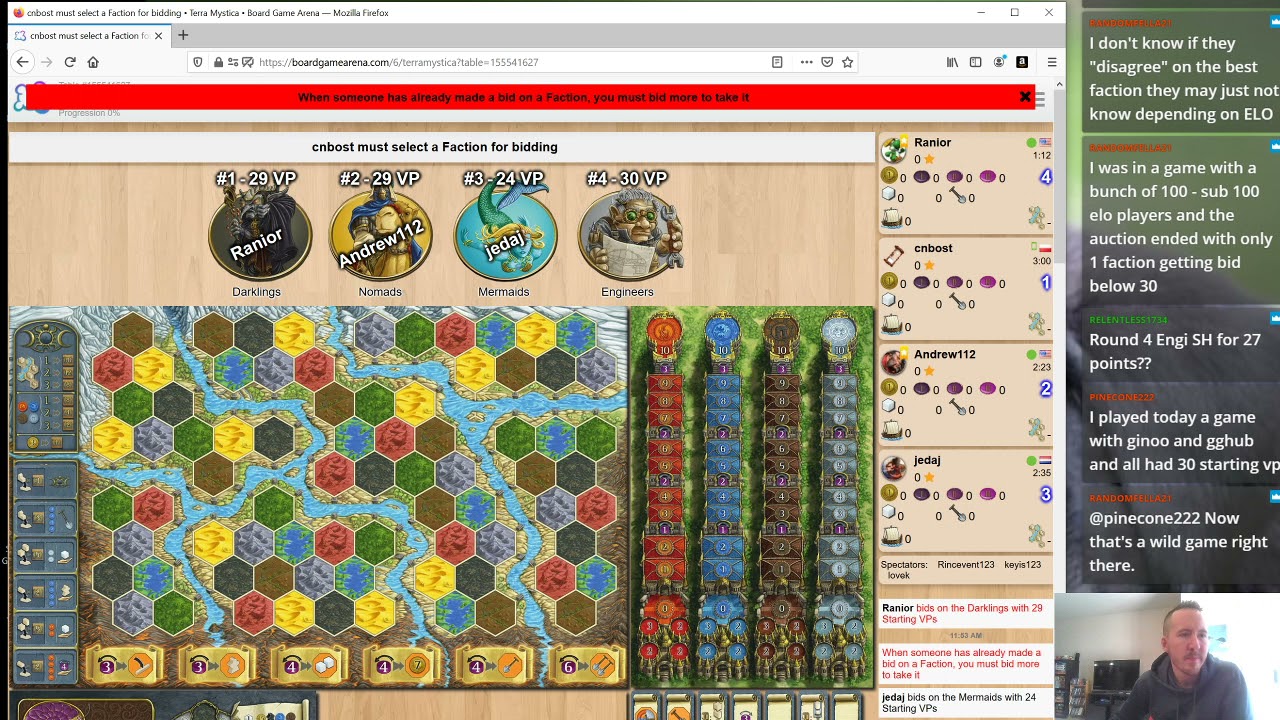 Terra Mystica: Arena Season 4 -- Engineers Mar14