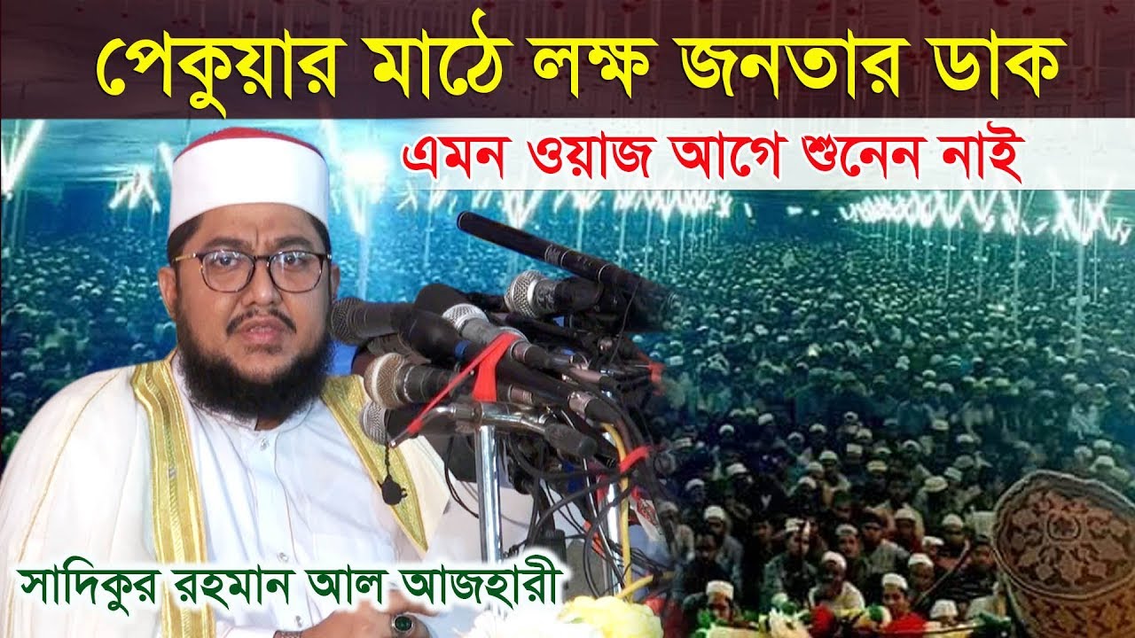 যুক্তির বয়ানে মাঠ গরম করলেন সাদিকুর রহমান আল আজহারী l পেকুয়া দিগন্ত ফাউন্ডেশন