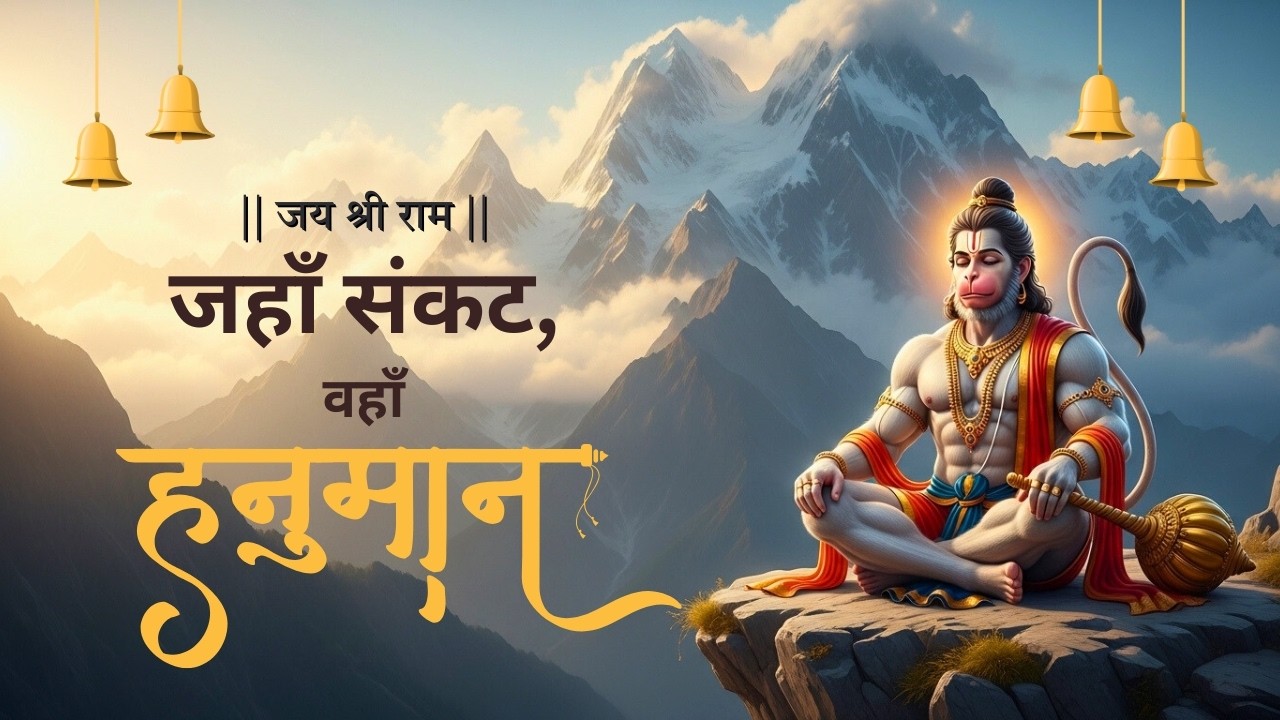 जहाँ संकट वहाँ हनुमान | Hanuman Bhajan | Bhaktilokstory