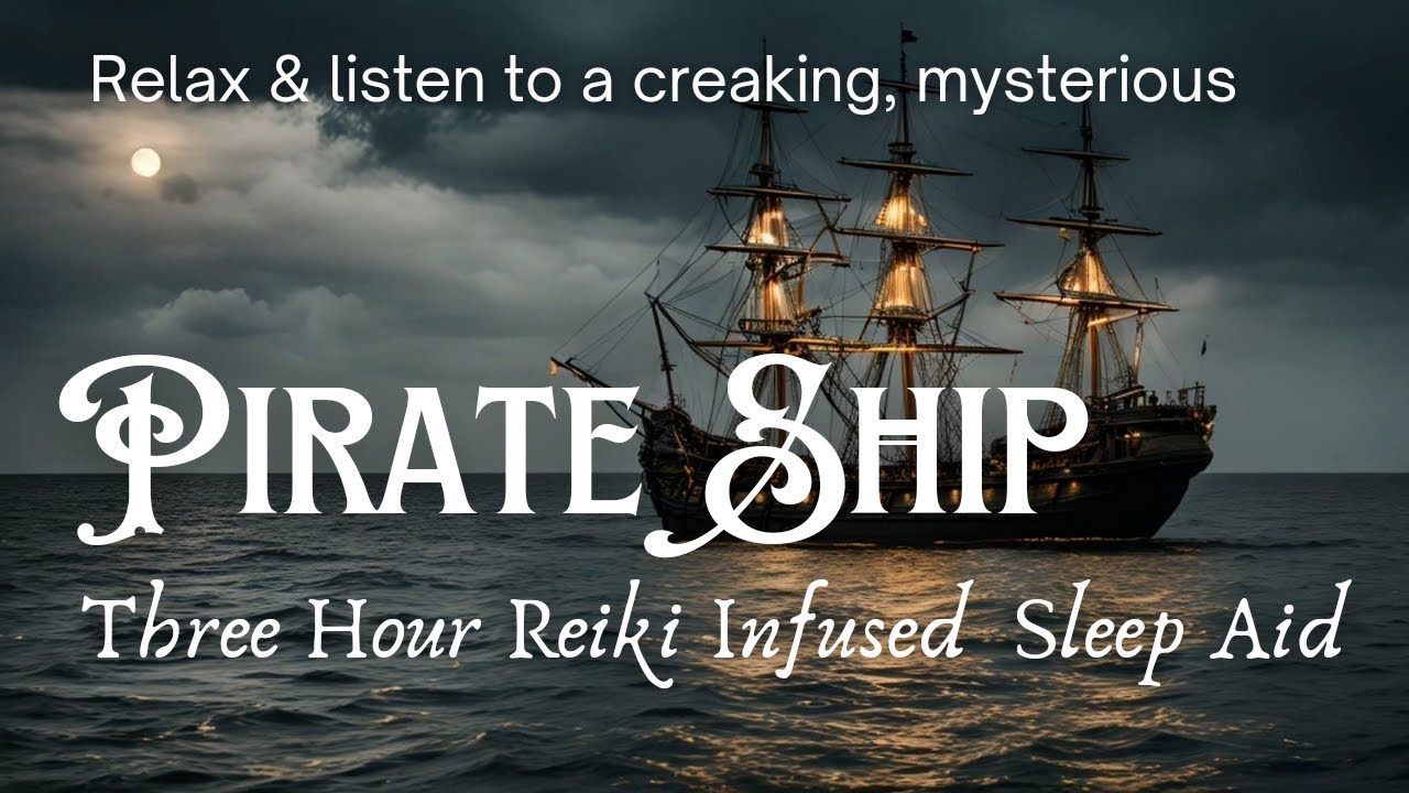 Listen to a Pirate Ship Drifting on the Ocean | Sleep Aid