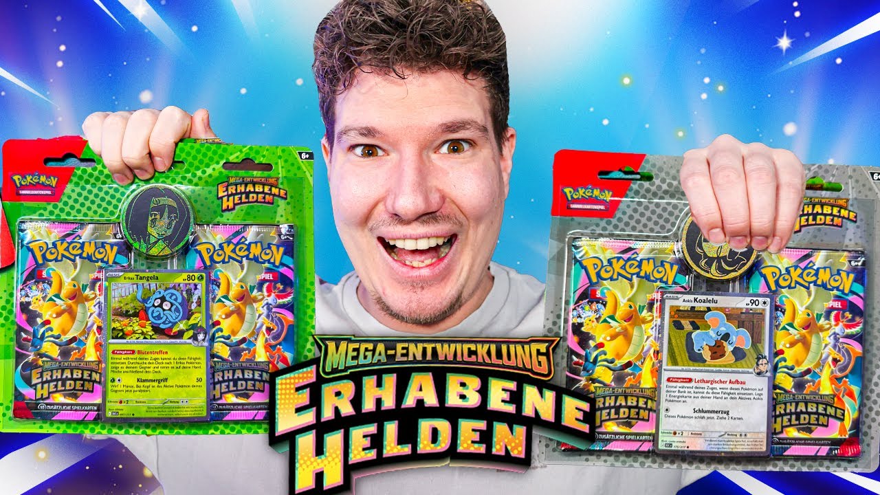 Ich öffne die NEUEN Pokémon Erhabene Helden Blister!