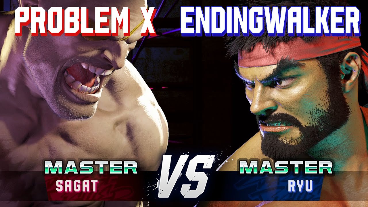 SF6 ▰ PROBLEM X (Sagat) vs ENDINGWALKER (Ryu) ▰ High Level Gameplay