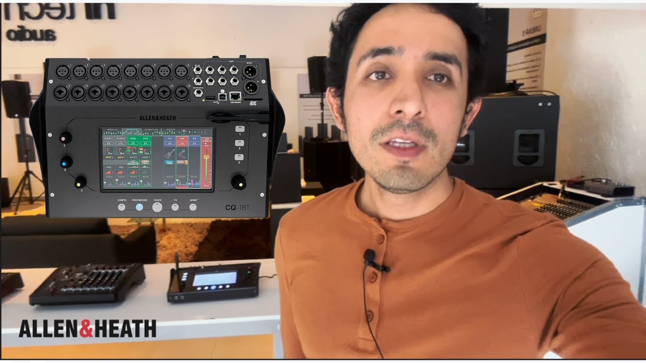 ALLEN & HEATH CQ-18T Hi Tech Audio M&eacute;xico. En Espa&ntilde;ol