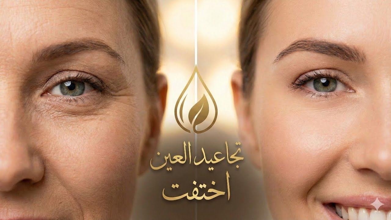 تجاعيد العين أختفت (مجربة ومضمونة)#تجاعيد_العين 